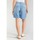 Textiel Dames Korte broeken / Bermuda's Le Temps des Cerises Bermuda short van jeans HELLIA Blauw