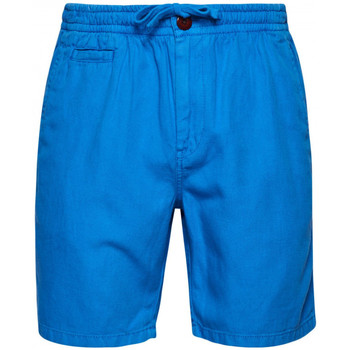 Textiel Heren Korte broeken / Bermuda's Superdry Vintage overdyed Blauw