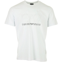 Textiel Heren T-shirts korte mouwen Emporio Armani Tee Wit