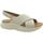 Schoenen Dames Sandalen / Open schoenen Clarks CLA-E23-DASWIS-OW Wit
