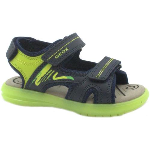 Schoenen Kinderen Sandalen / Open schoenen Geox GEO-E23-J15DRD-NLG-b Blauw