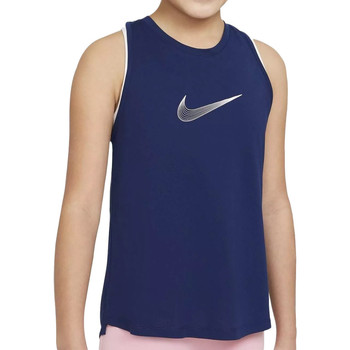 Textiel Meisjes Mouwloze tops Nike  Blauw