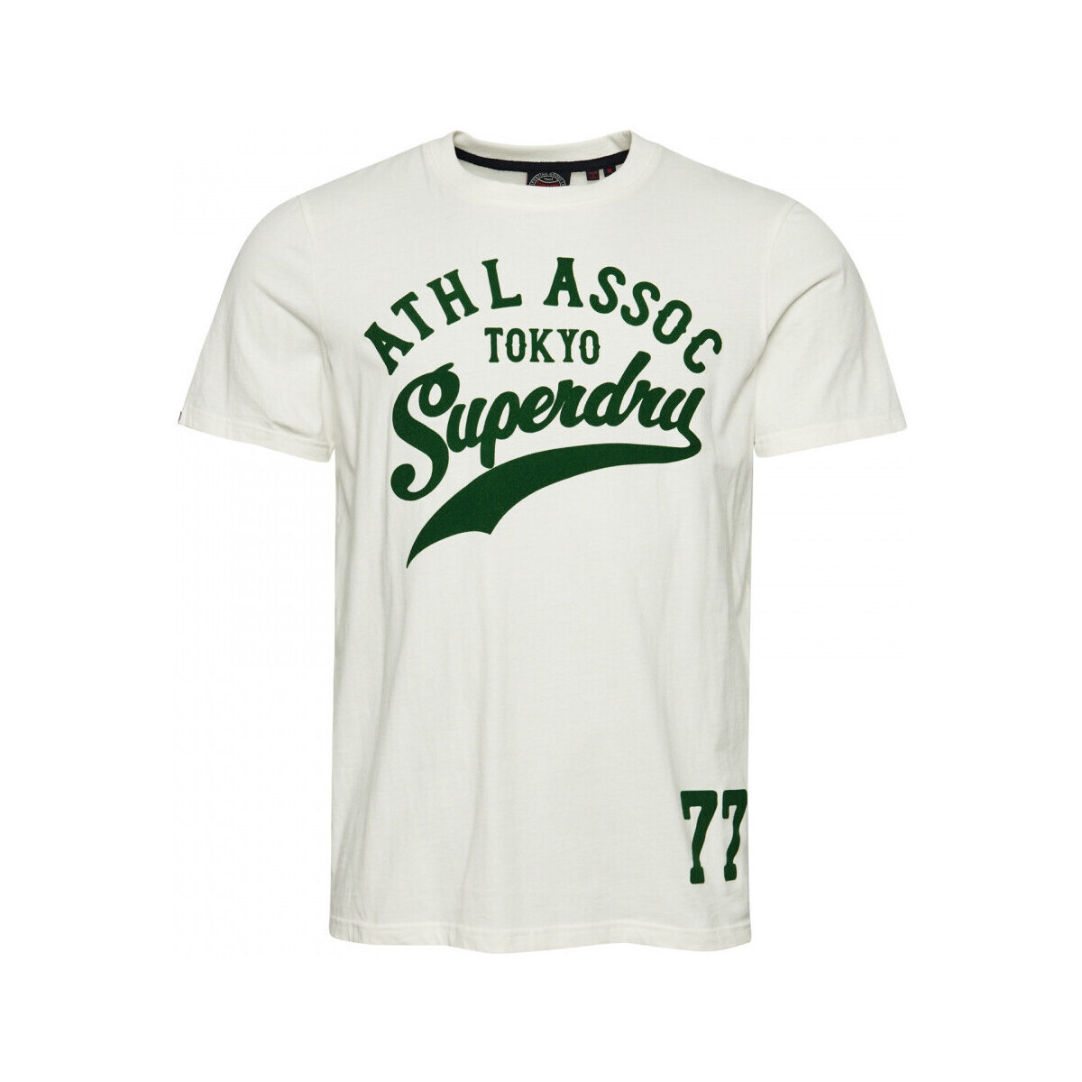 Textiel Heren T-shirts & Polo’s Superdry Vintage home run Beige