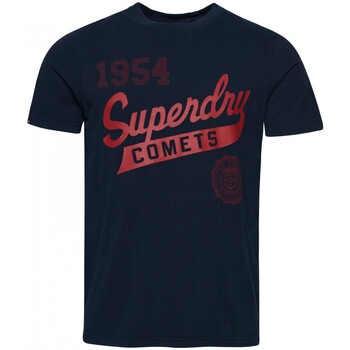 Textiel Heren T-shirts & Polo’s Superdry Vintage home run Blauw