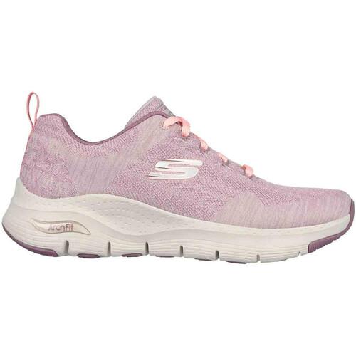 Schoenen Dames Sneakers Skechers 149414  ARCH FIT - COMFY WAVE Roze