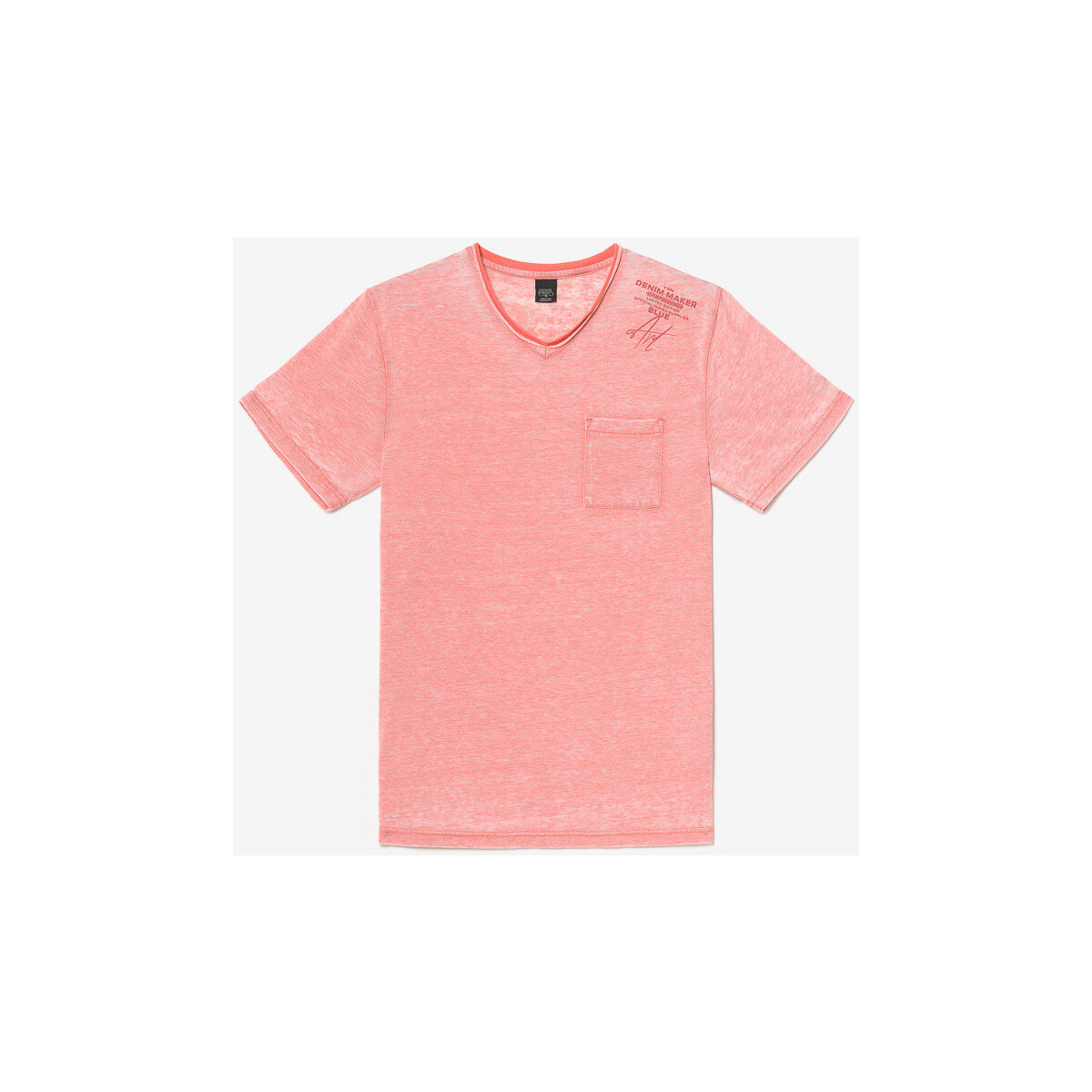 Textiel Heren T-shirts & Polo’s Le Temps des Cerises T-shirt MAVOC Rood