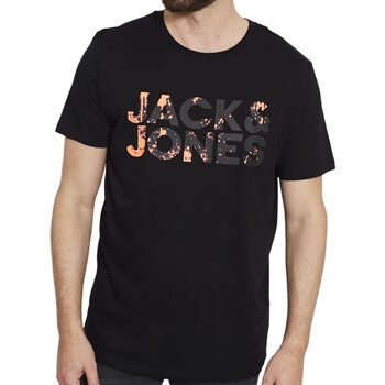 Textiel Heren T-shirts & Polo’s Jack & Jones  Zwart