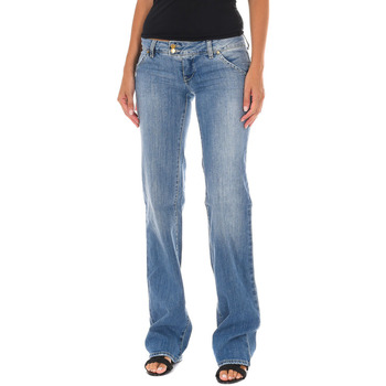 Textiel Dames Jeans Met 10DBF0599-D995 Blauw