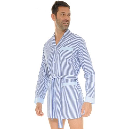 Textiel Heren Pyjama's / nachthemden Christian Cane WAYNE Blauw
