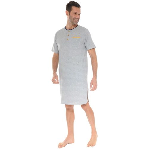 Textiel Heren Pyjama's / nachthemden Christian Cane WOODY Blauw