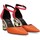 Schoenen Dames Sandalen / Open schoenen Exé Shoes SARA 210 Orange
