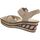 Schoenen Dames Sandalen / Open schoenen Rieker 68163 Beige