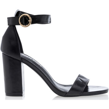 Schoenen Dames Sandalen / Open schoenen Vinyl Shoes sandalen / blootsvoets vrouw zwart Zwart