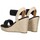 Schoenen Dames Sandalen / Open schoenen Etika 69784 Zwart