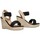 Schoenen Dames Sandalen / Open schoenen Etika 69784 Zwart