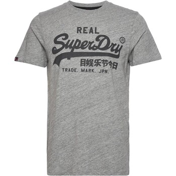 Textiel Heren T-shirts korte mouwen Superdry 210006 Grijs