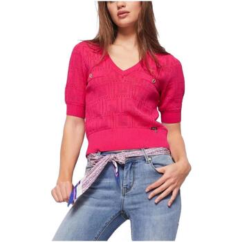 Textiel Dames T-shirts korte mouwen Gaudi  Roze