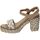 Schoenen Dames Sandalen / Open schoenen Refresh 170691 Beige