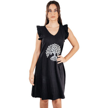 Textiel Dames Korte jurken Isla Bonita By Sigris Korte Jurk Zwart