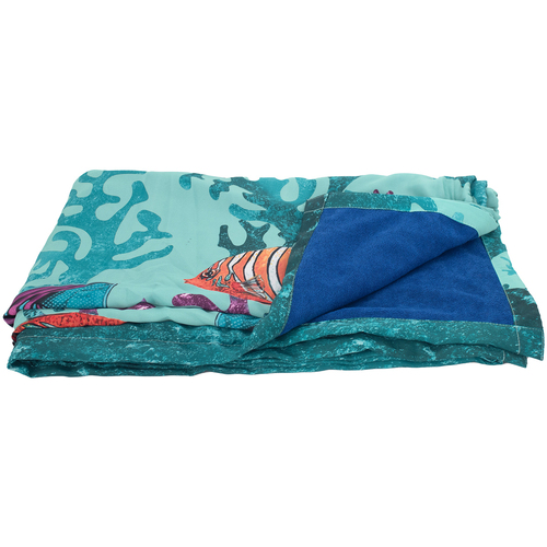 Textiel Dames Pareo Isla Bonita By Sigris Pareo Blauw