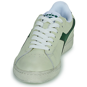 Diadora GAME L LOW WAXED Wit / Groen
