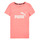 Textiel Meisjes T-shirts korte mouwen Puma ESS LOGO TEE G Roze