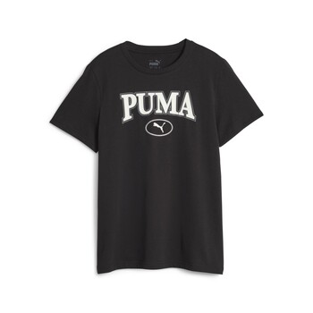 Textiel Jongens T-shirts korte mouwen Puma PUMA SQUAD TEE B Zwart