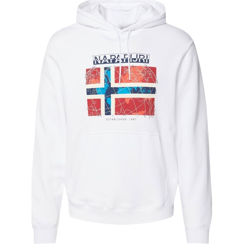 Textiel Heren Sweaters / Sweatshirts Napapijri 210516 Wit