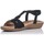 Schoenen Dames Sandalen / Open schoenen Zapp BASKETS  84 Zwart