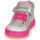 Schoenen Meisjes Hoge sneakers Agatha Ruiz de la Prada LUCKY Zilver / Roze