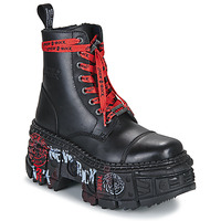 Schoenen Laarzen New Rock M-WALL126CCT-C1 Zwart