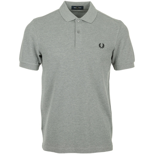 Textiel Heren T-shirts & Polo’s Fred Perry Plain Grijs