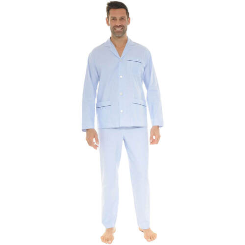Textiel Heren Pyjama's / nachthemden Pilus XYLER Blauw