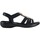 Schoenen Dames Sandalen / Open schoenen Rieker 210839 Zwart