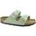 Schoenen Dames Leren slippers Birkenstock BIR-CCC-1024213-MA Groen