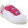 Schoenen Kinderen Sneakers Diadora Magic Basket Low Cuir Simili Enfant Pink Roze
