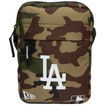 Tassen Handtassen kort hengsel New-Era LA Dodgers Woodland Brown