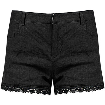 Textiel Dames Korte broeken / Bermuda's Pinko 1Q10C4 A01A | Felce Zwart