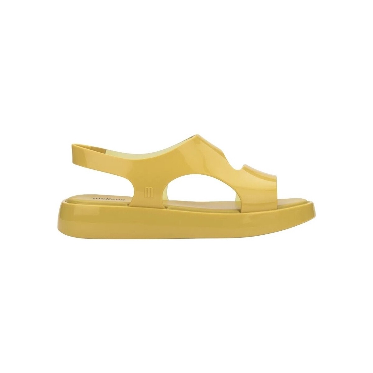 Schoenen Dames Sandalen / Open schoenen Melissa Franny Platform - Yellow Geel