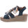 Schoenen Dames Sandalen / Open schoenen Diabolo Studio sandalen / blootsvoets vrouw blauw Blauw