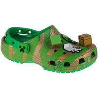 Schoenen Kinderen Derby & Klassiek Crocs Elevated Minecraft Classic Groen