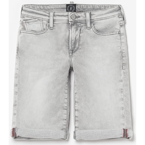 Textiel Jongens Korte broeken / Bermuda's Le Temps des Cerises Bermuda short van jeans JOGG Grijs