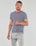 Textiel Heren T-shirts korte mouwen Polo Ralph Lauren T-SHIRT AJUSTE EN COTON MARINIERE Marine / Wit / Rood
