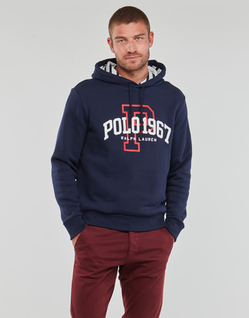 Textiel Heren Sweaters / Sweatshirts Polo Ralph Lauren SWEATSHIRT CAPUCHE POLO REGATTA Marine