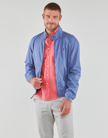 Textiel Heren Wind jackets Polo Ralph Lauren BLOUSON ZIPPE AVEC DOUBLURE TARTAN Blauw / Ciel / Blauw