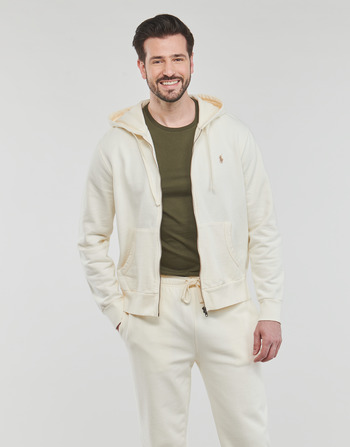 Textiel Heren Sweaters / Sweatshirts Polo Ralph Lauren SWEATSHORT MOLLETON DYE Ivory
