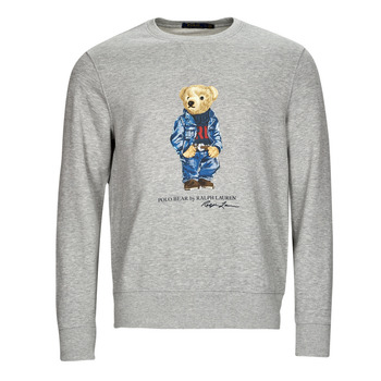 Textiel Heren Sweaters / Sweatshirts Polo Ralph Lauren SWEATSHIRT COL ROND POLO BEAR RALPH LAUREN Grijs