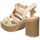 Schoenen Dames Sandalen / Open schoenen MTNG 53384 Beige