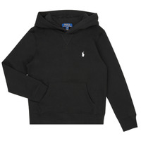 Textiel Kinderen Sweaters / Sweatshirts Polo Ralph Lauren LS PO HOOD-TOPS-KNIT Zwart