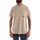 Textiel Heren T-shirts korte mouwen Roy Rogers P23RRU634CA160111 Beige